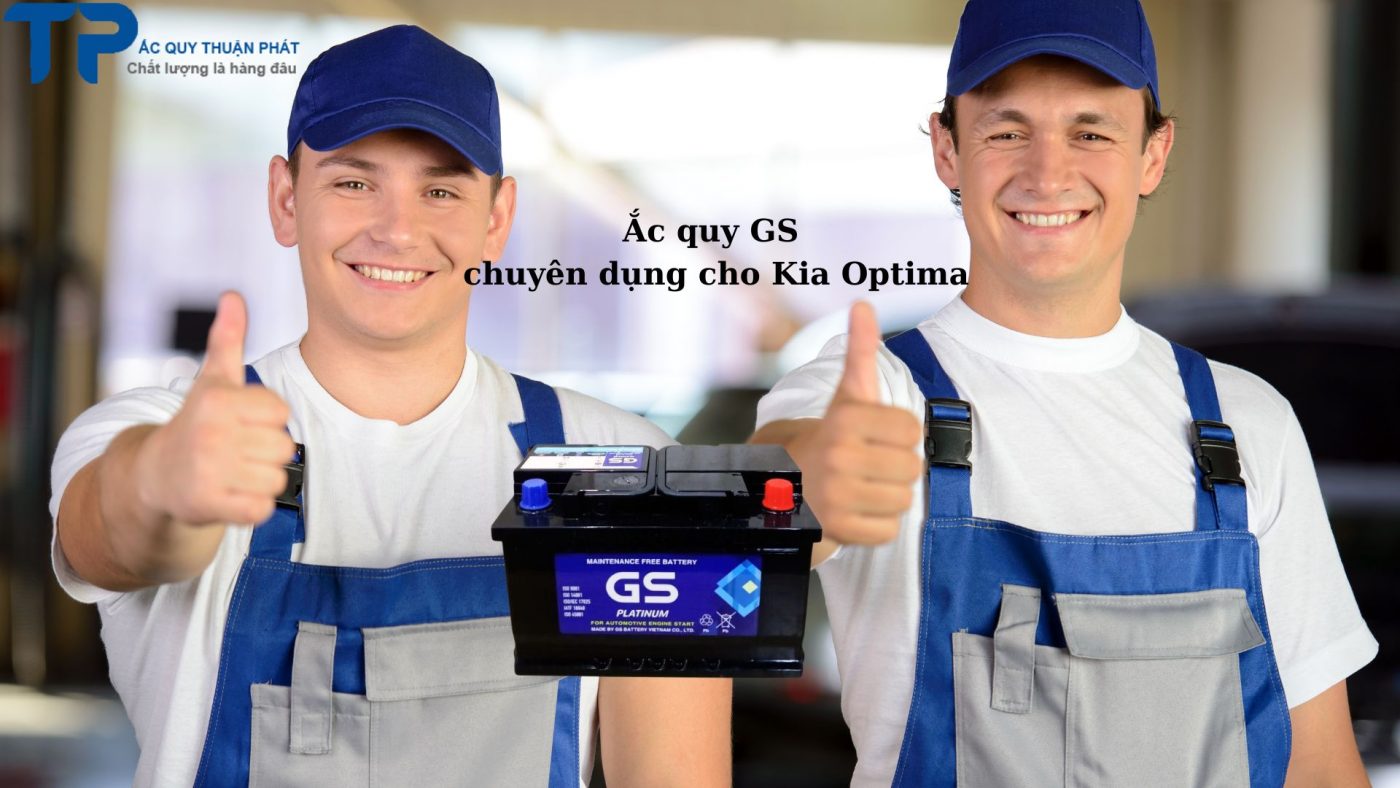 Thay ắc quy GS Kia Optima tại Thủ Đức