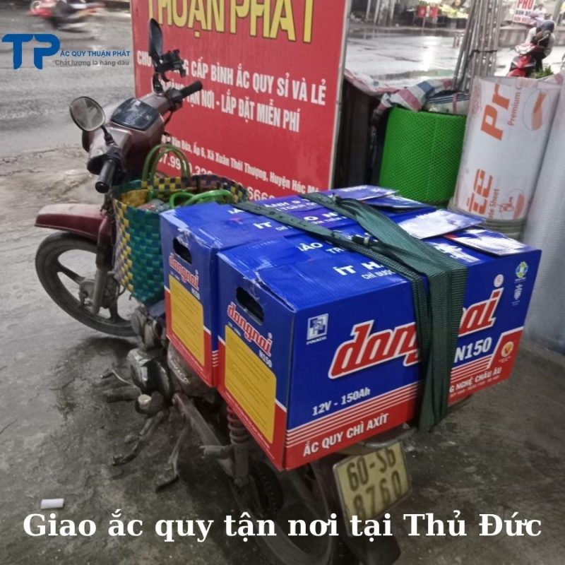 Thay ắc quy tận nơi Thủ Đức