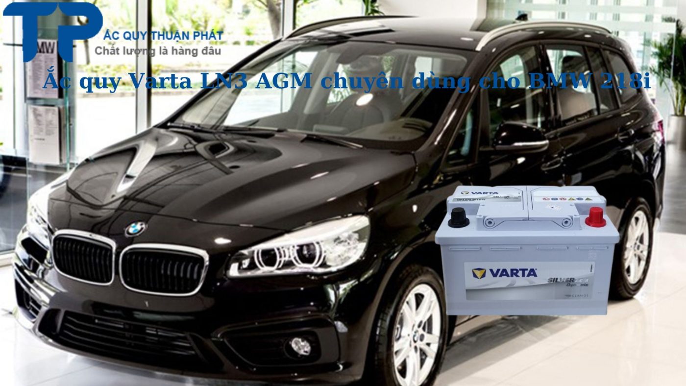 Ắc quy Varta AGM chuyên dùng cho BMW 218i