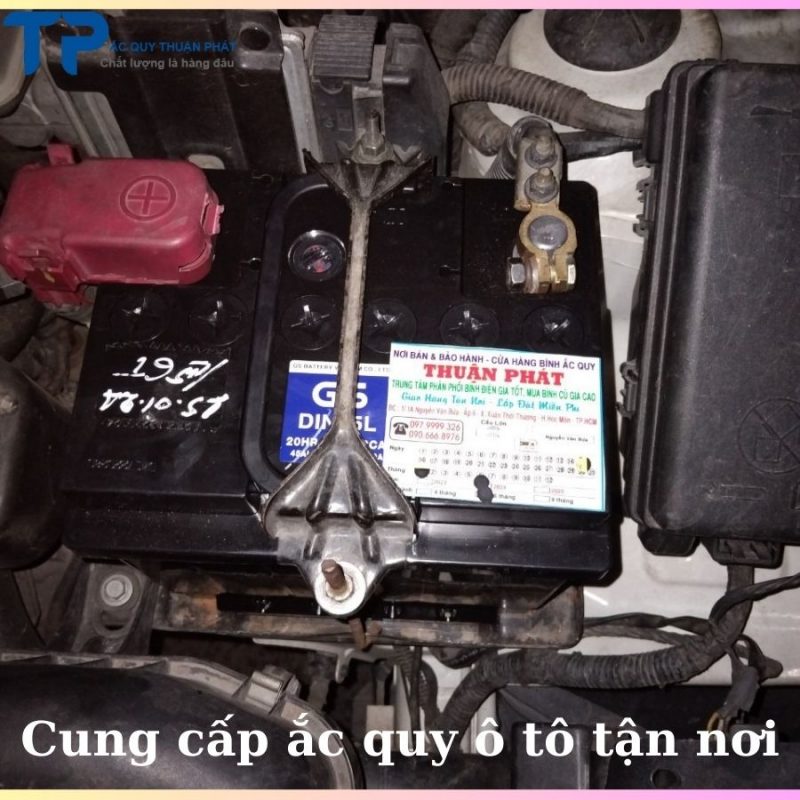 Cung cấp ắc quy ô tô tận nơi