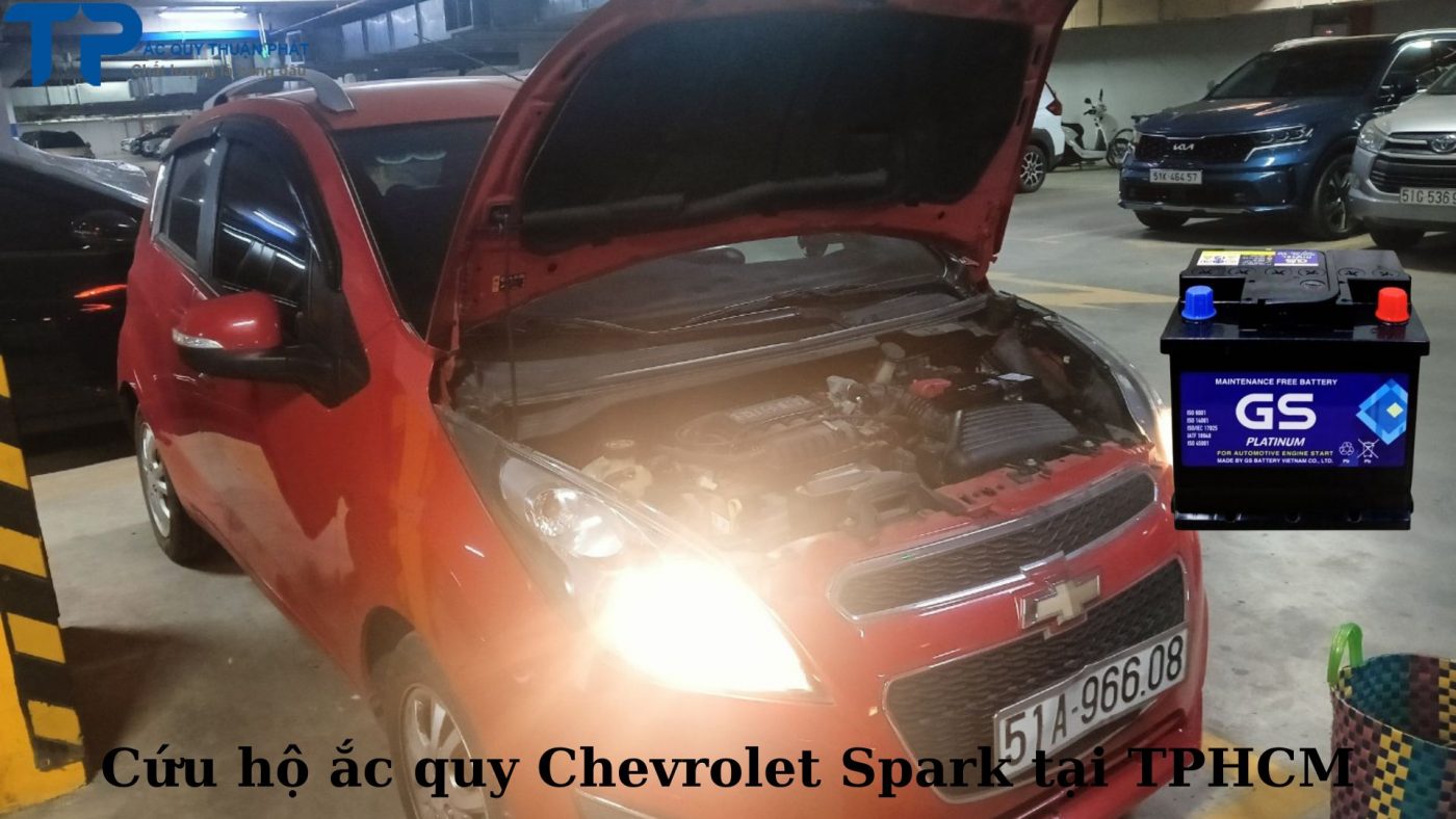 Cứu hộ ắc quy Chevrolet Spark tại TPHCM