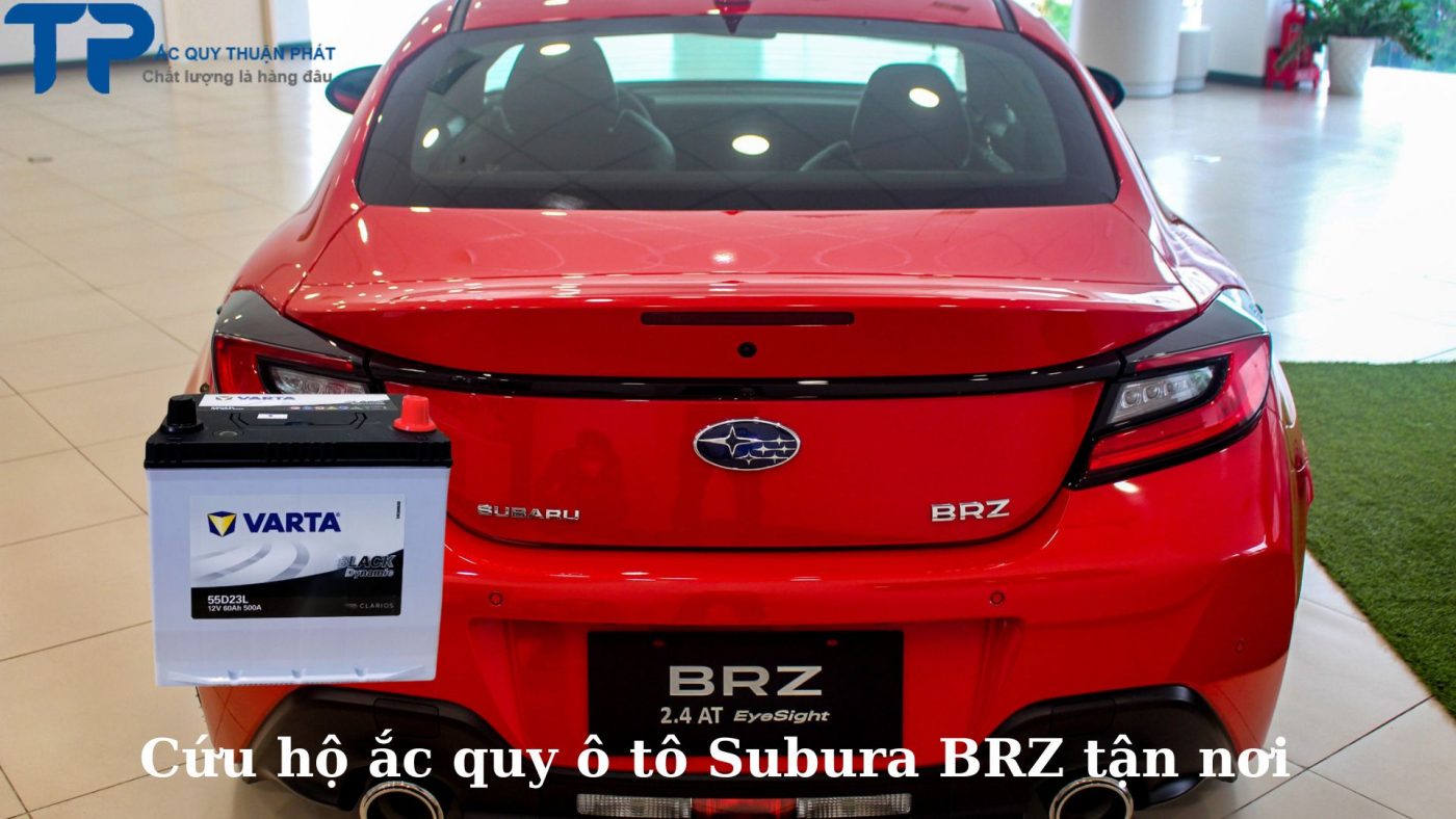 Cứu hộ ắc quy ô tô Subura BRZ tận nơi