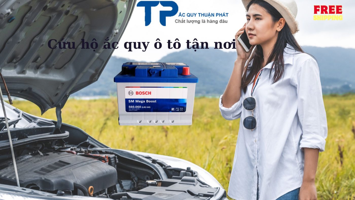 Cứu hộ ắc quy ô tô tận nơi