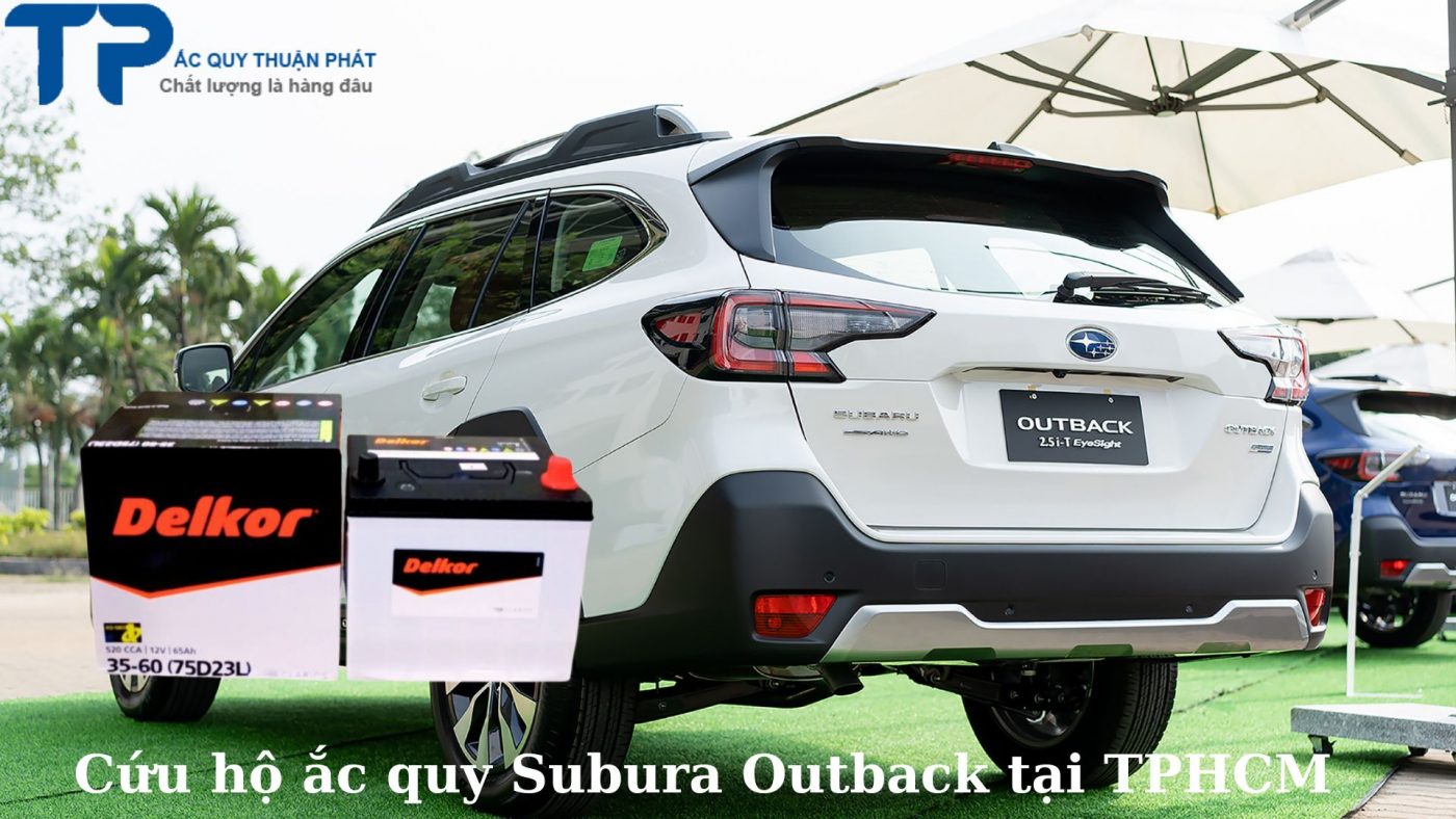 Cứu hộ ắc quy Subura Outback tại TPHCM