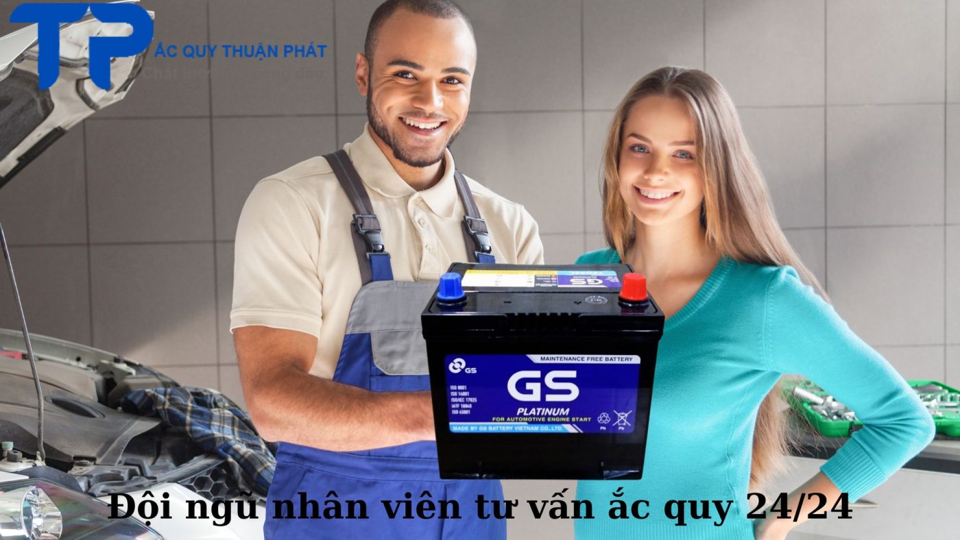 Đội ngũ nhân viên tư vấn ắc quy 24/24