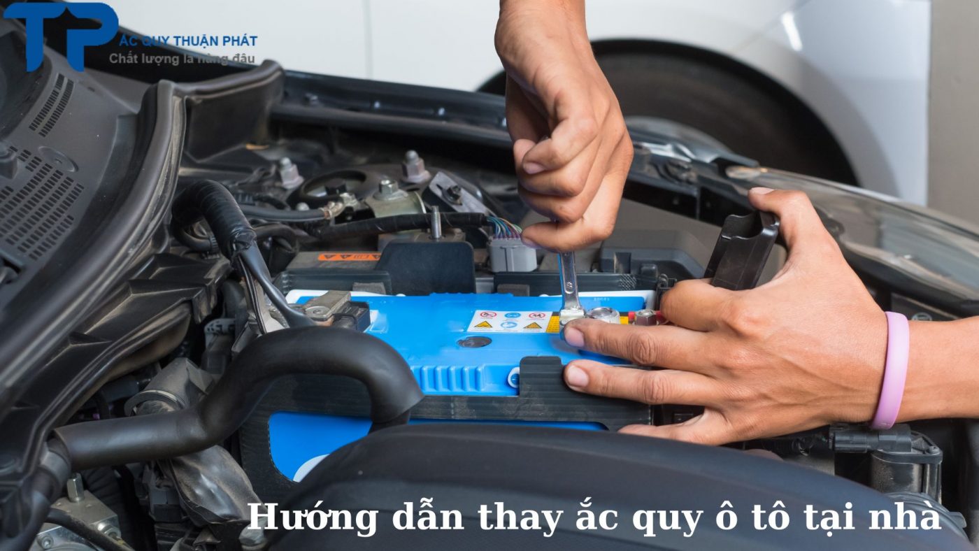 Hướng dẫn cách lắp đặt ắc quy tại nhà