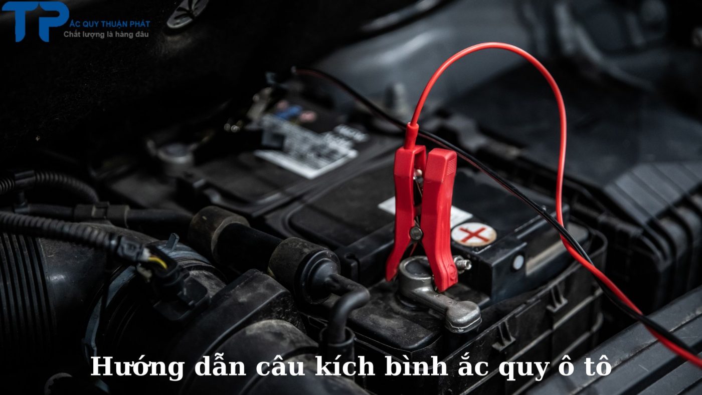 Hướng dẫn câu kích bình ắc quy ô tô