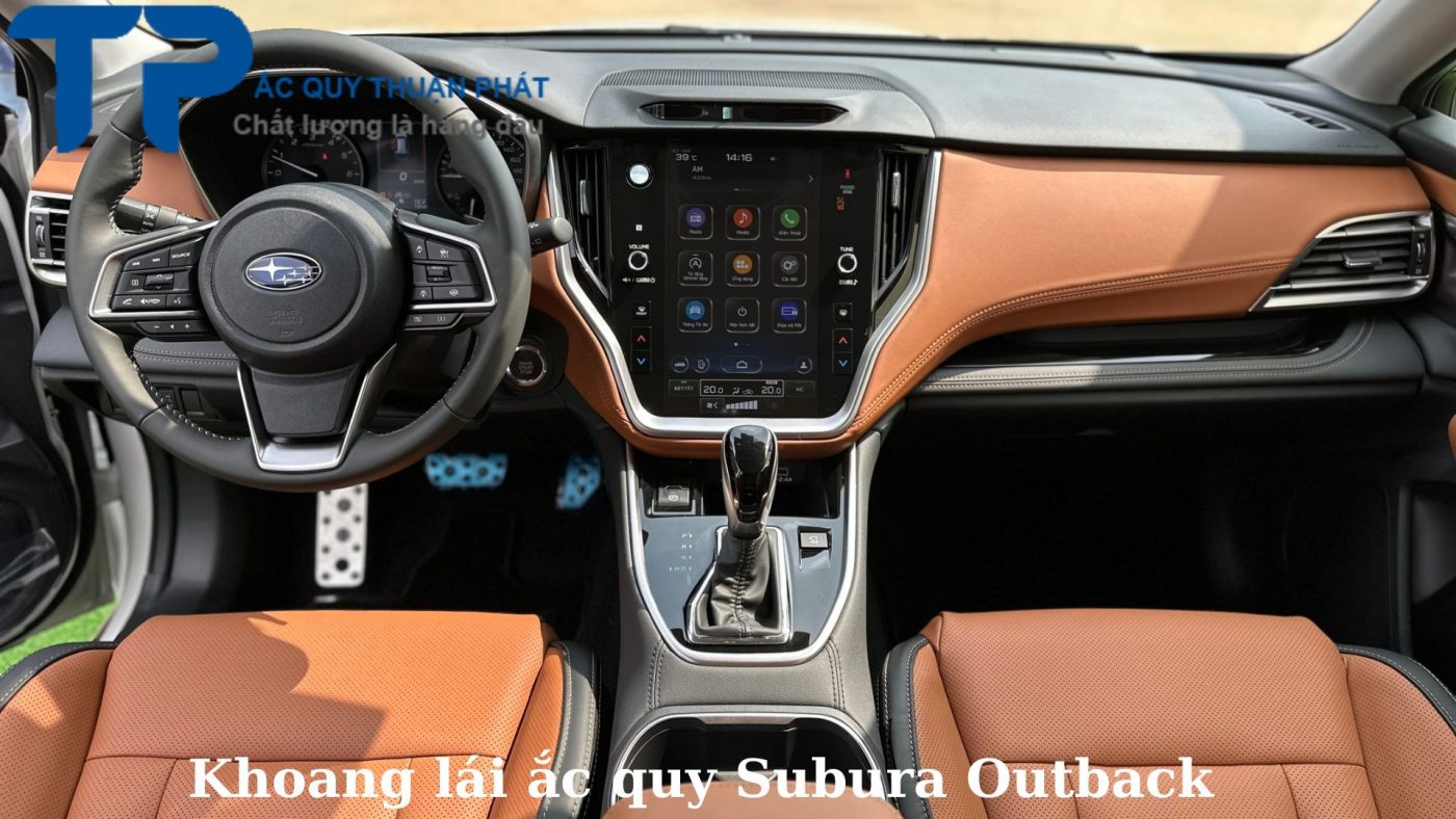 Khoang lái ắc quy Subura Outback