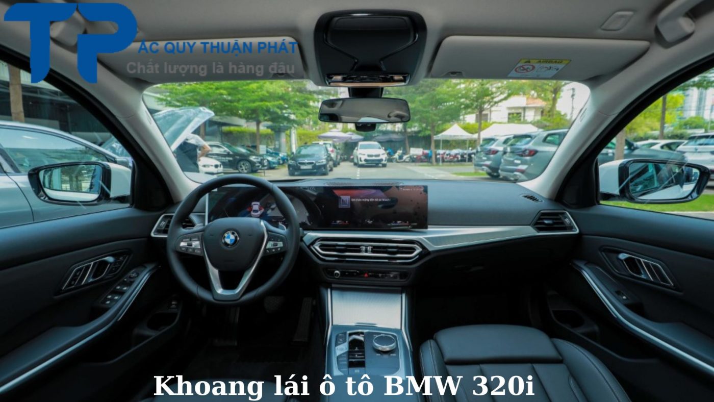 Khoang lái ô tô BMW 320i