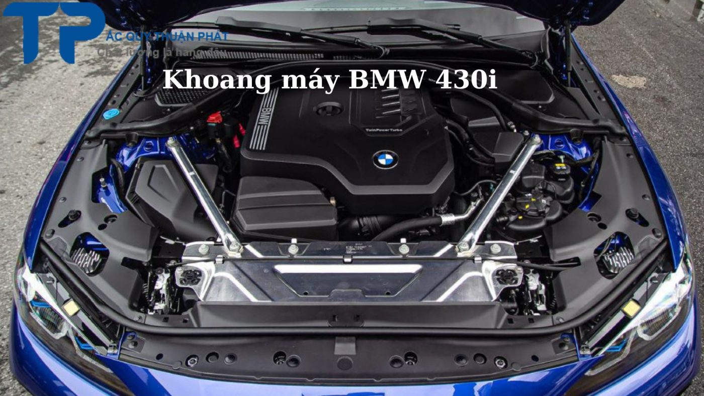 Khoang máy BMW 430i