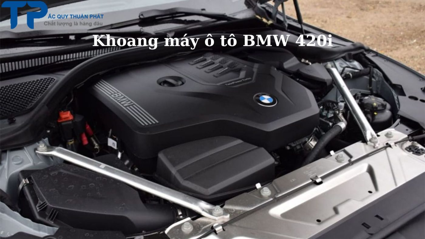 Khoang máy ô tô BMW 420i