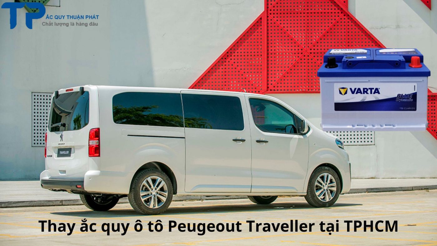 Thay ắc quy ô tô Peugeout tại TPHCM;