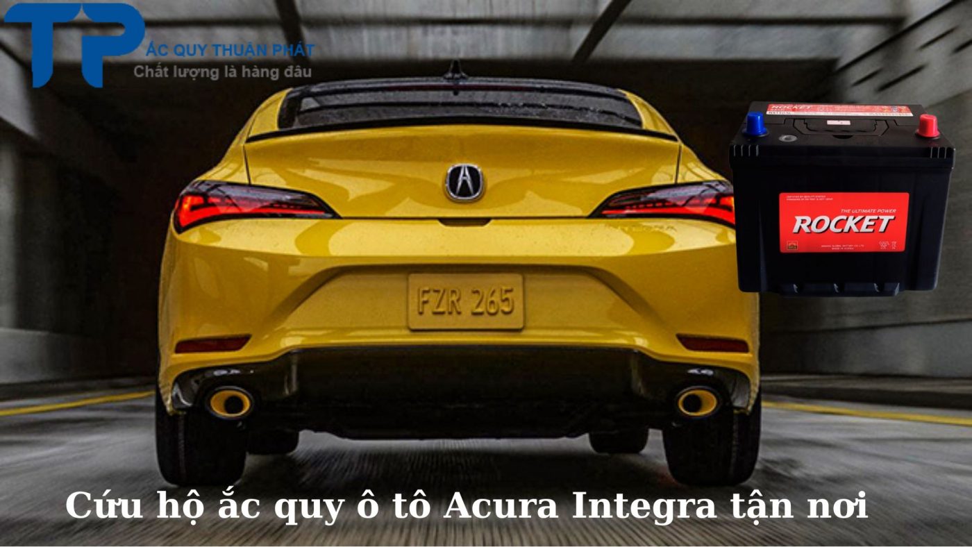 Cứu hộ ắc quy ô tô Acura Integra tận nơi