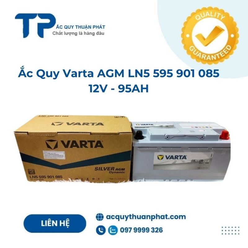 Ắc Quy Varta AGM LN5 595 901 085 12V - 95AH;