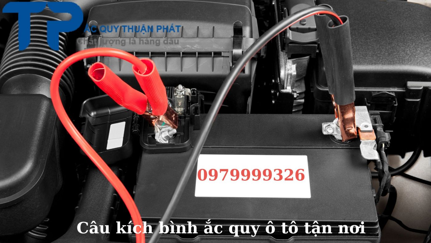 Câu kích bình ắc quy ô tô tận nơi