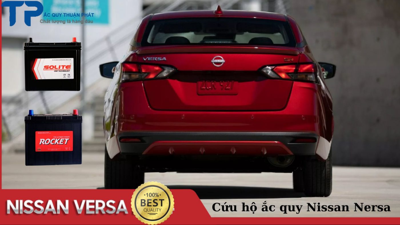 Cứu hộ ắc quy Nissan Versa