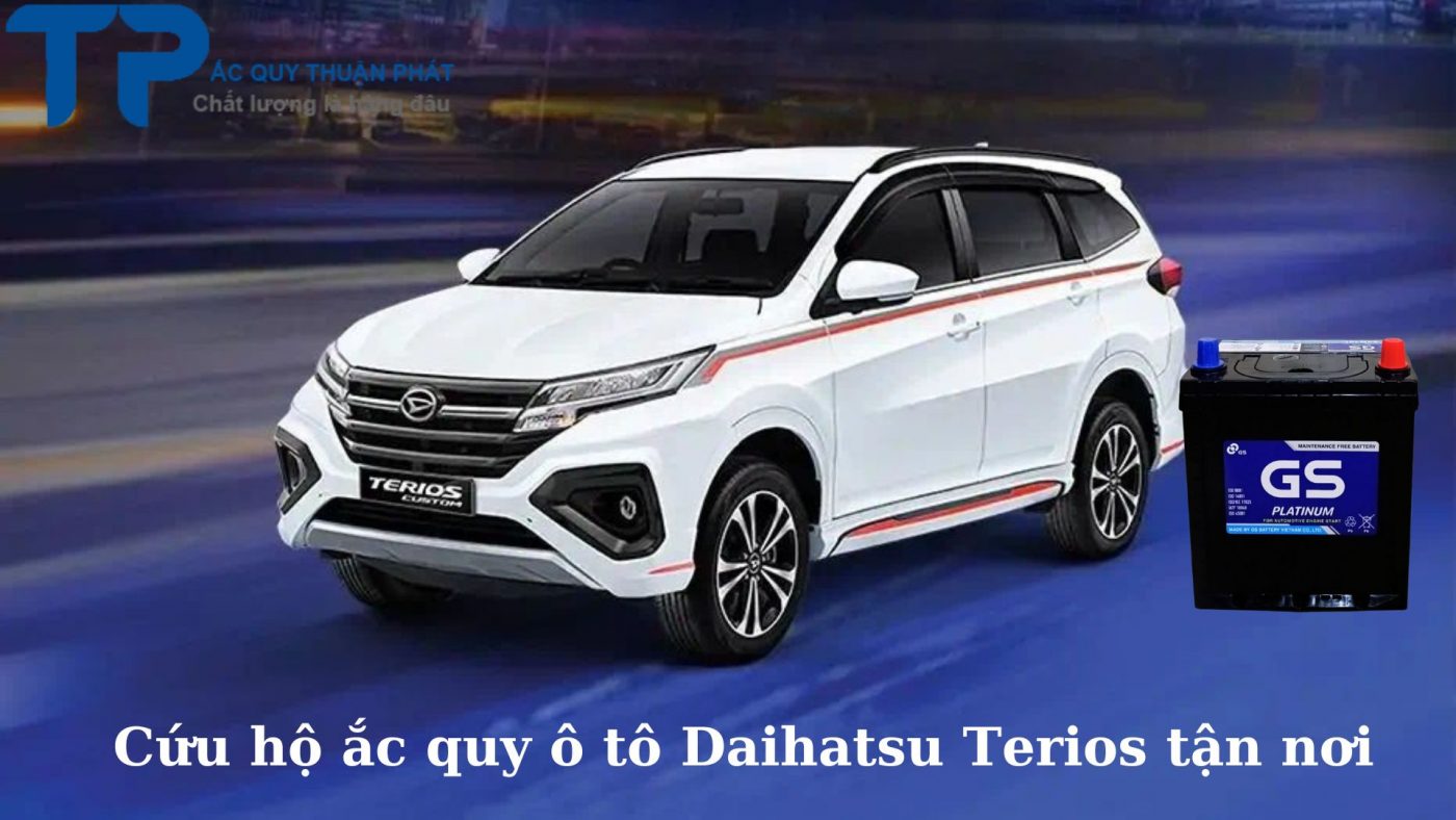 Cứu hộ ắc quy ô tô Daihatsu Terios tận nơi