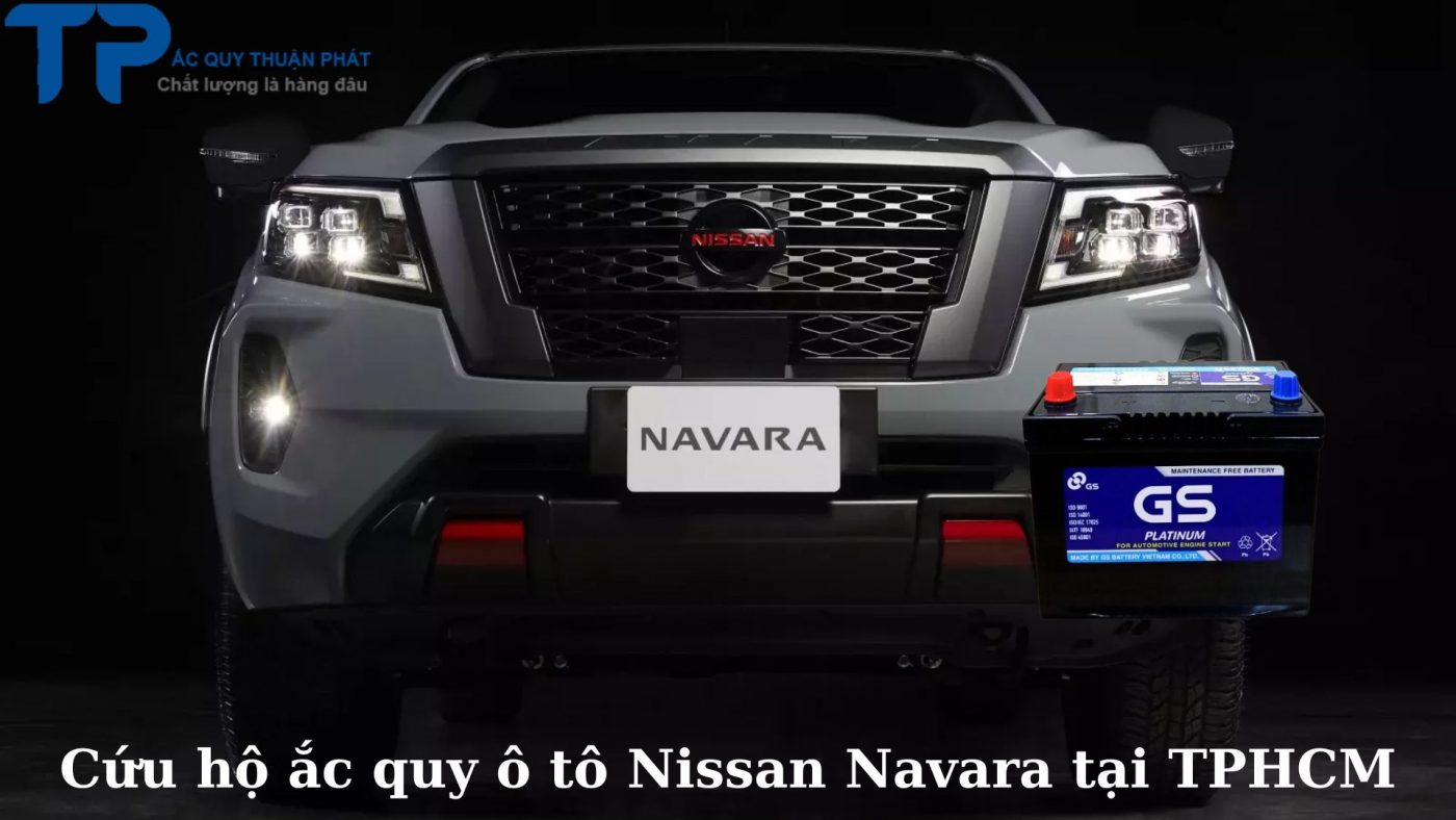 Cứu hộ ắc quy ô tô Nissan Navara tại TPHCM