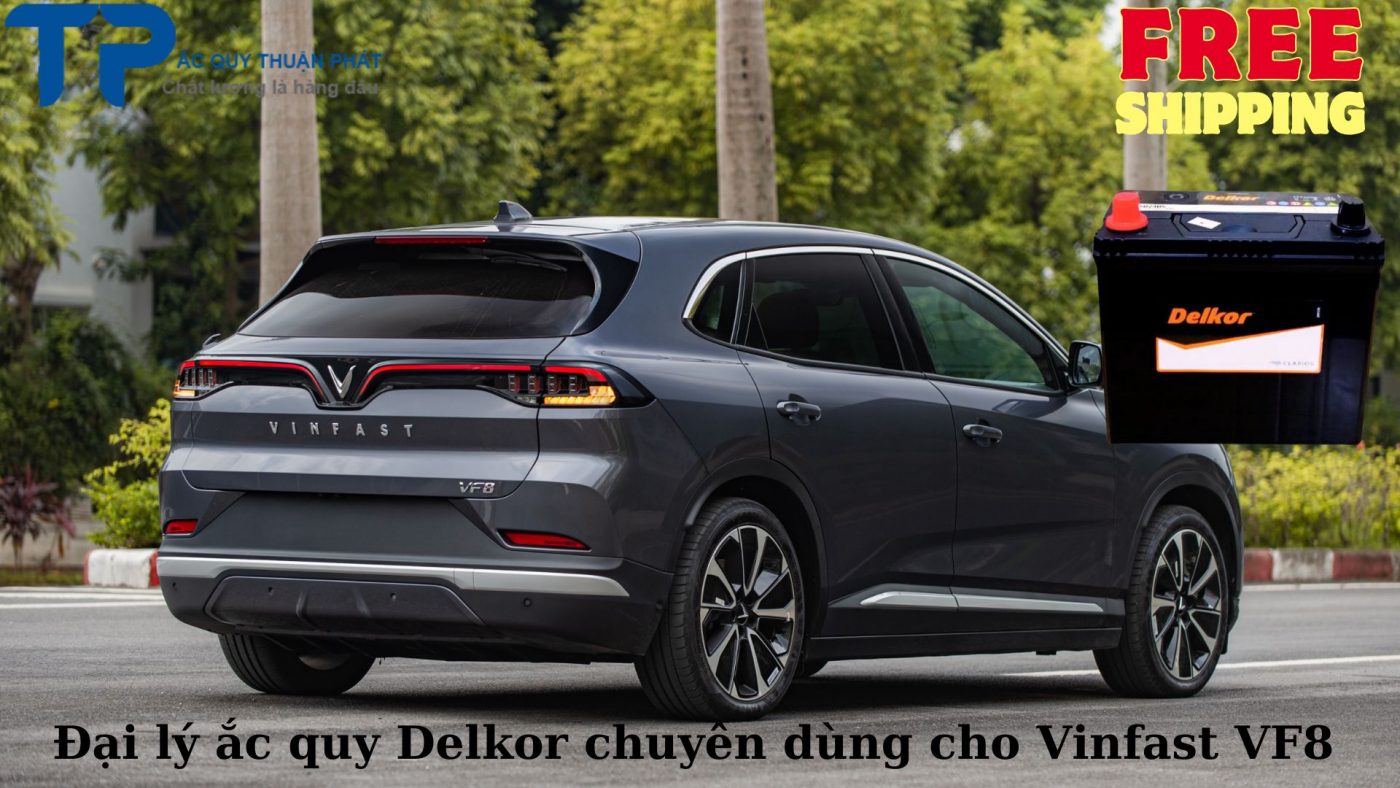 Đại lý ắc quy Delkor chuyên dùng cho Vinfast VF8