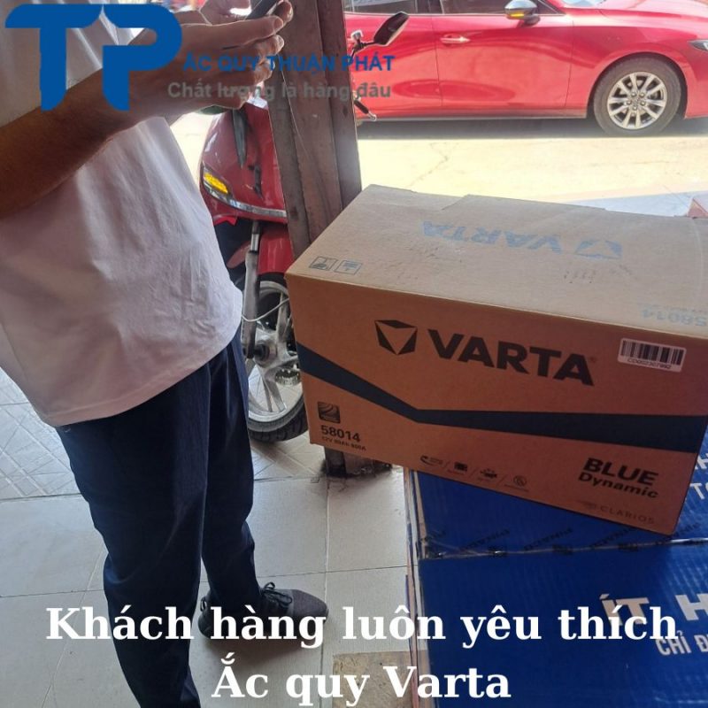 Khách hàng luôn yêu thích Ắc quy Varta