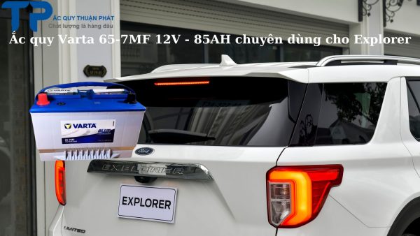 Ắc quy Varta 65 7MF 12V - 85AH chuyên dùng cho Explorer