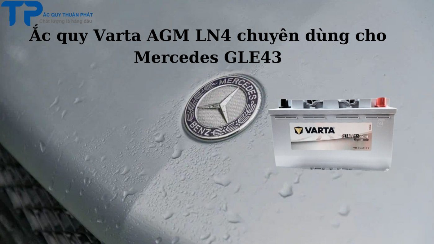 Ắc quy Varta AGM LN4 chuyên dùng cho Mercedes GLE43