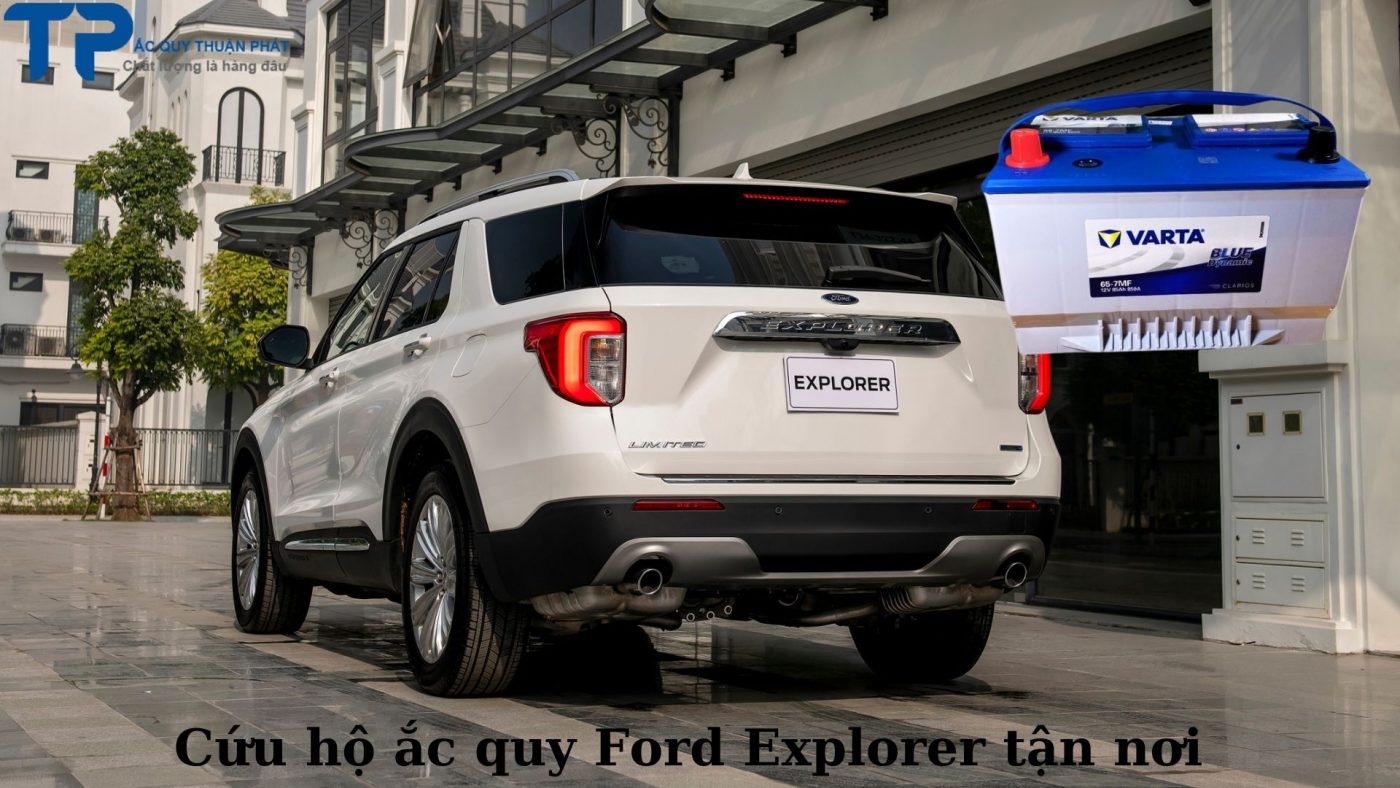 Cứu hộ ắc quy Ford Explorer tận nơi