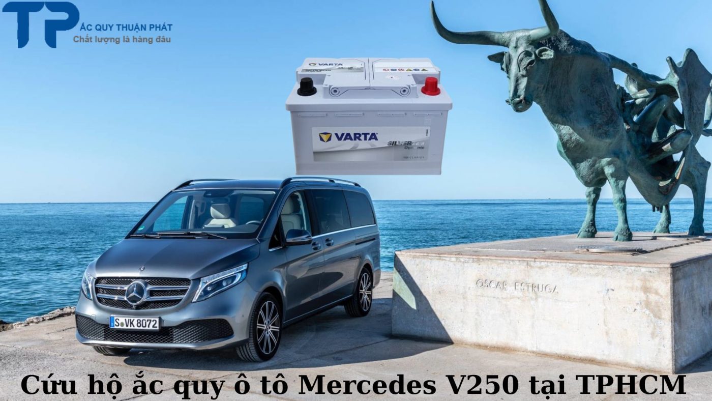 Cứu hộ ắc quy Mercedes V250 tại TPHCM