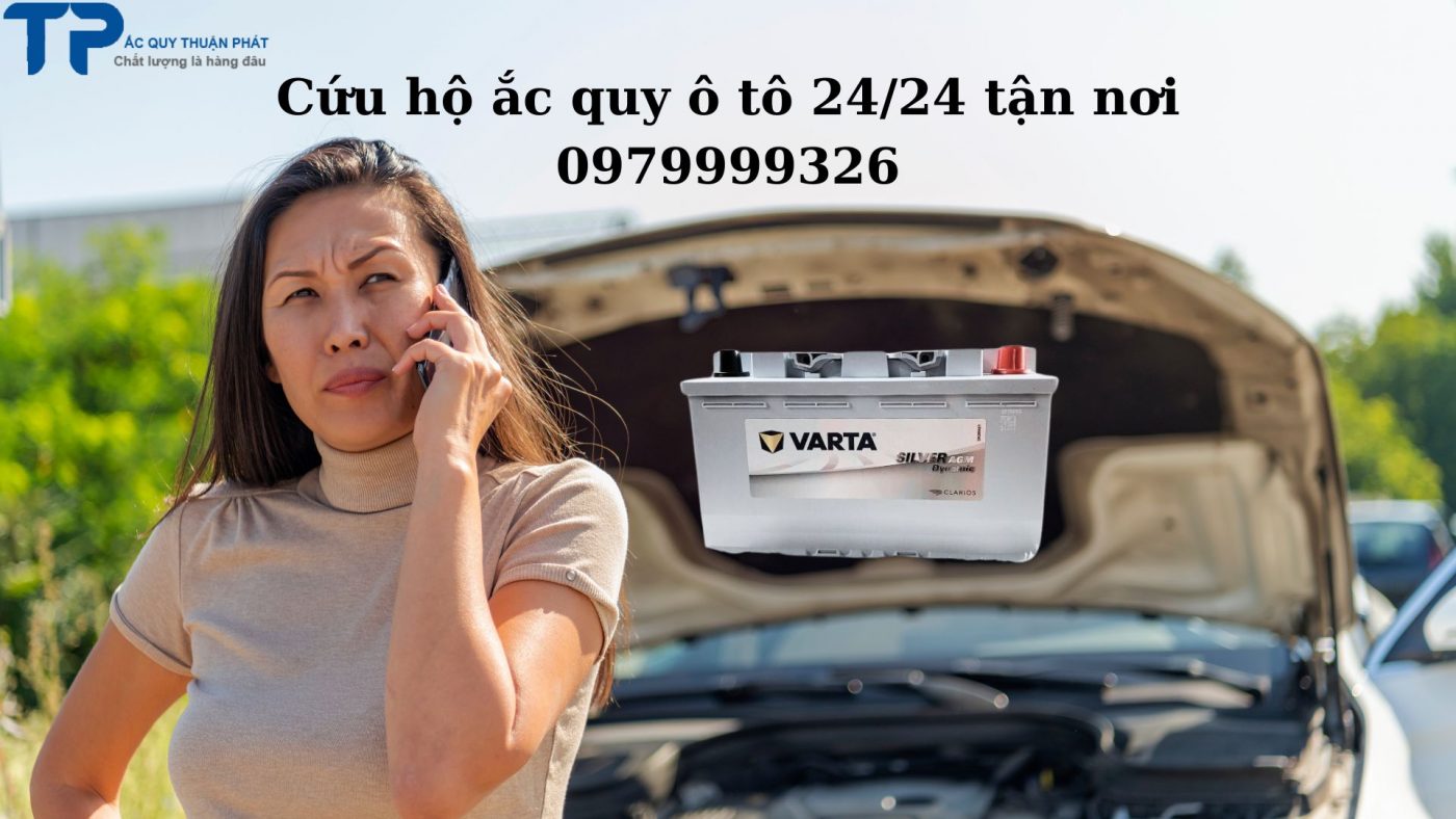 Cứu hộ ắc quy ô tô 24/24 tận nơi 0979999326