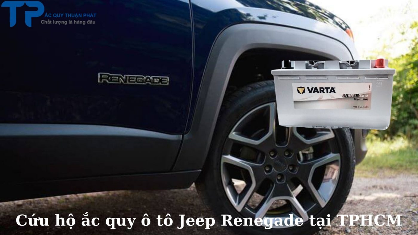 Cứu hộ ắc quy ô tô Jeep Renegade tại TPHCM