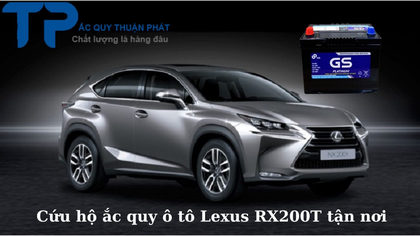 Cứu hộ ắc quy ô tô Lexus RX200T tận nơi