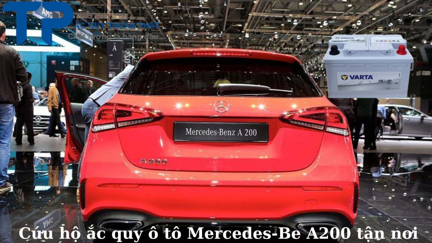 Cứu hộ ắc quy ô tô Mercedes Benz A200 tận nơi