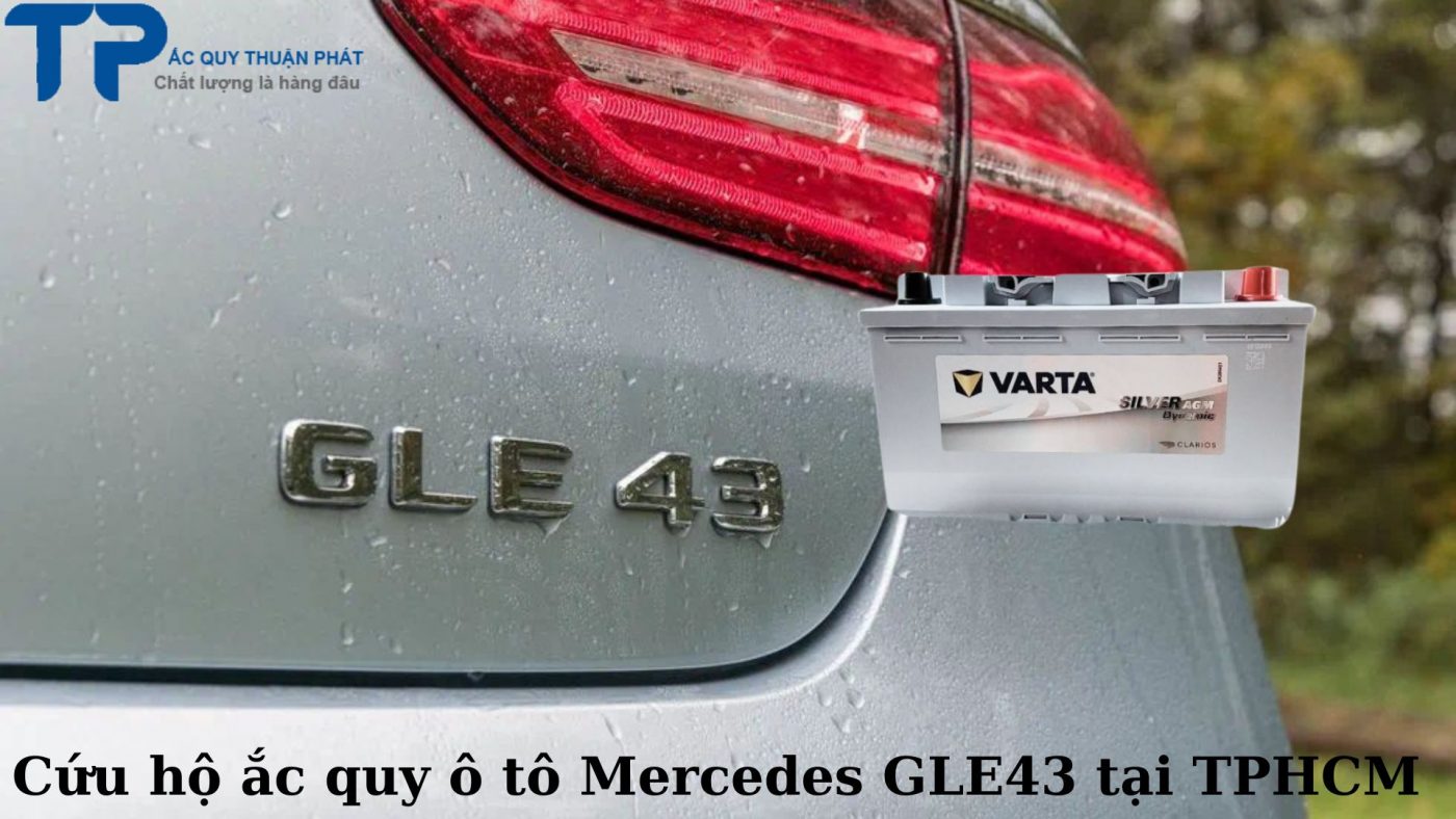 Cứu hộ ắc quy ô tô Mercedes GLE43 tại TPHCM