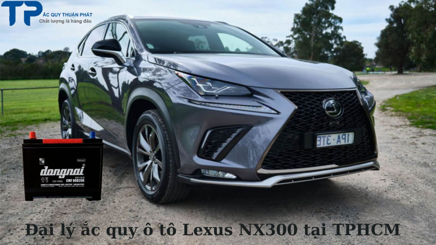 Đại lý ắc quy ô tô Lexus NX300 tại TPHCM