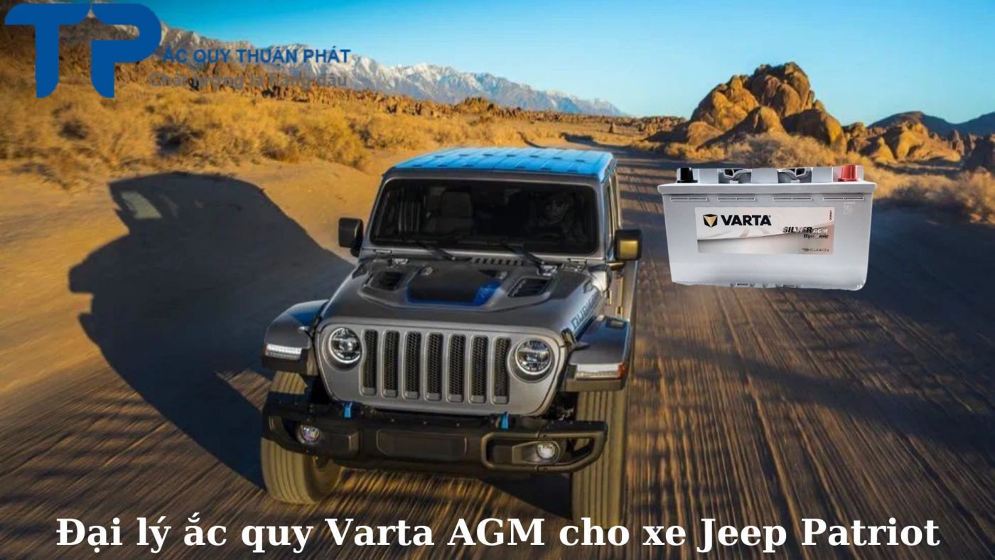 Đại lý ắc quy Varta AGM cho xe Jeep Patriot