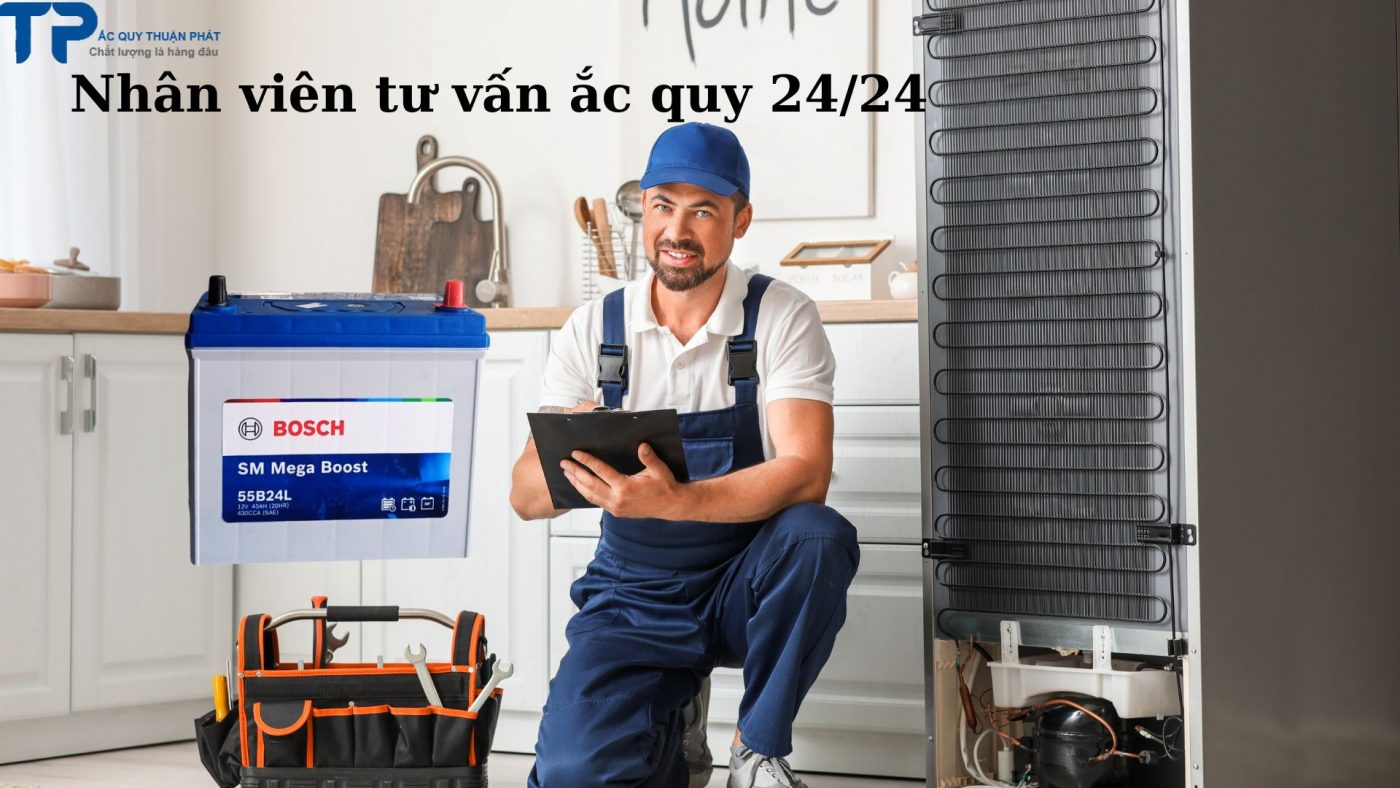 Nhân viên tư vấn ắc quy ô tô 24/24