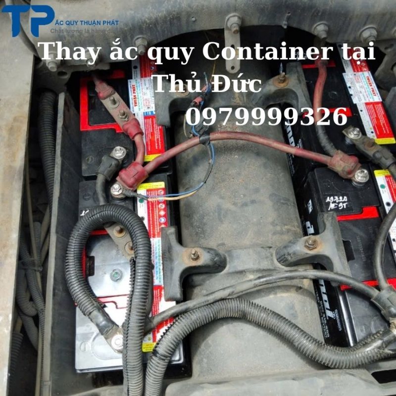 Thay ắc quy Container tại Thủ Đức 0979999326