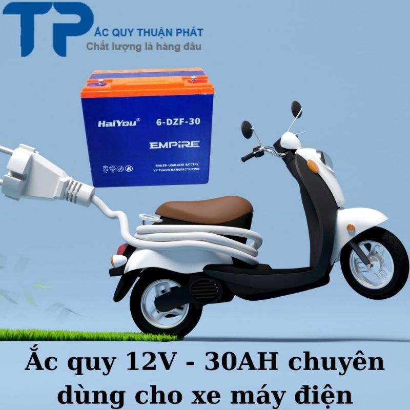 Ắc quy 12V - 30AH chuyên dùng cho xe máy điện