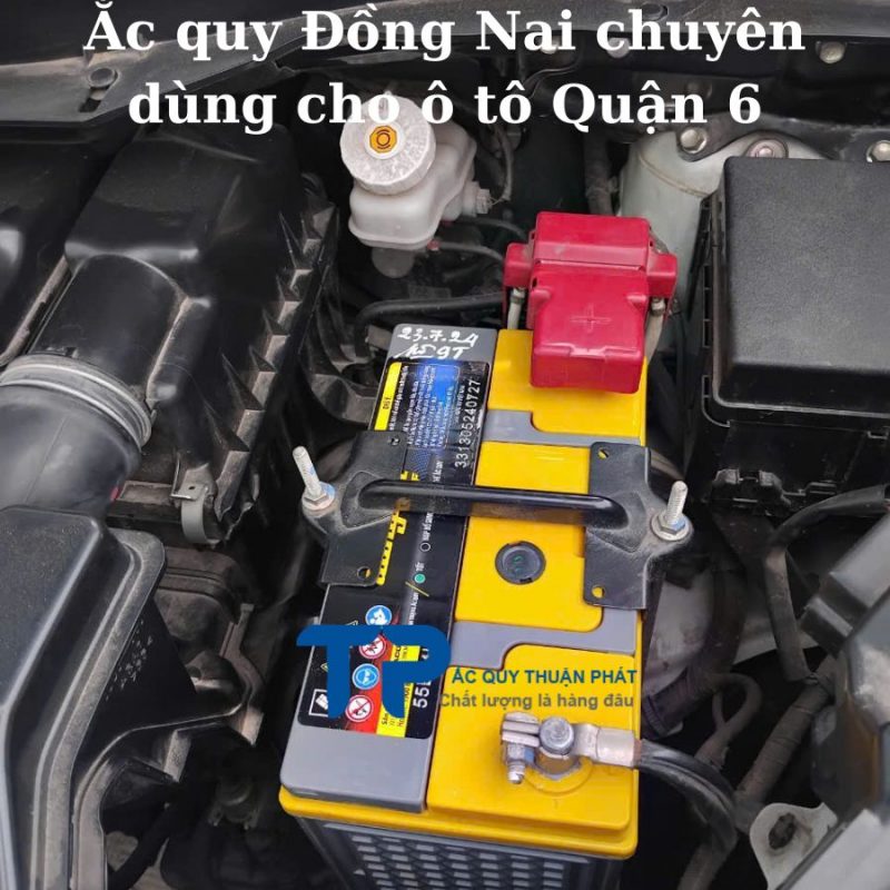 Ắc quy Đồng Nai chuyên dùng cho ô tô Quạn 6