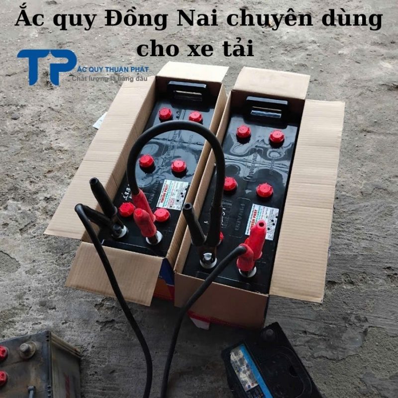 Ắc quy Đồng Nai chuyên dùng cho xe tải