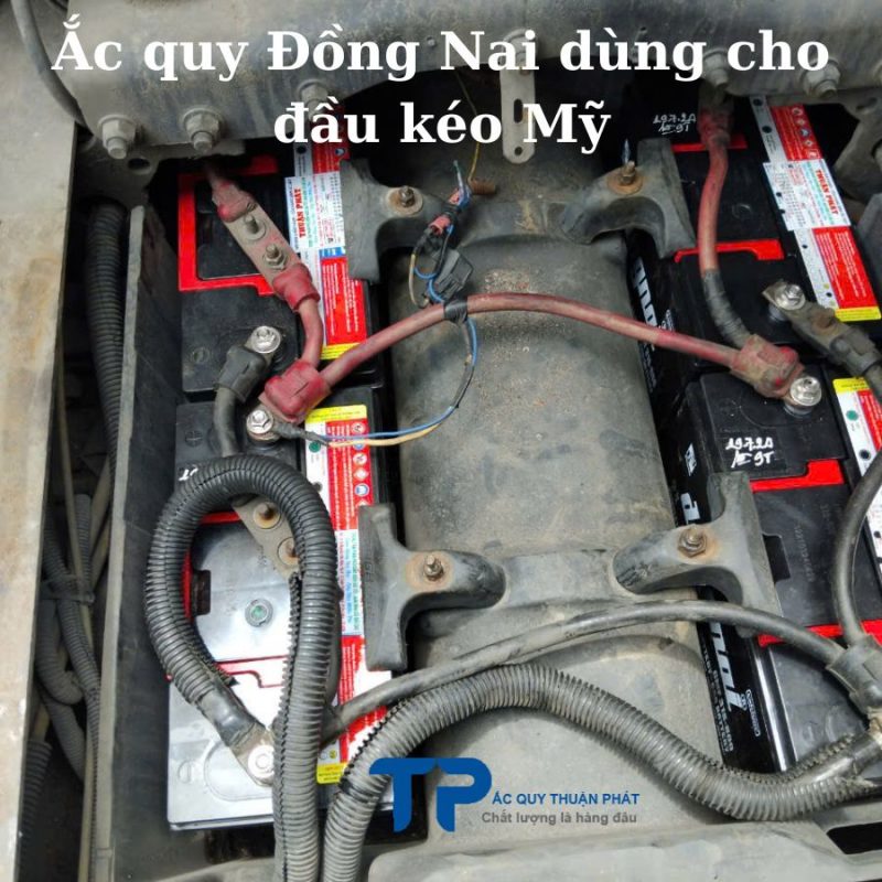 Ắc quy Đồng Nai chuyên dùng cho đầu kéo Mỹ