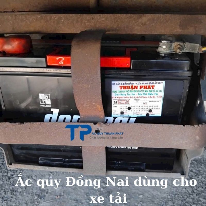 Ắc quy Đồng Nai dùng cho xe tải