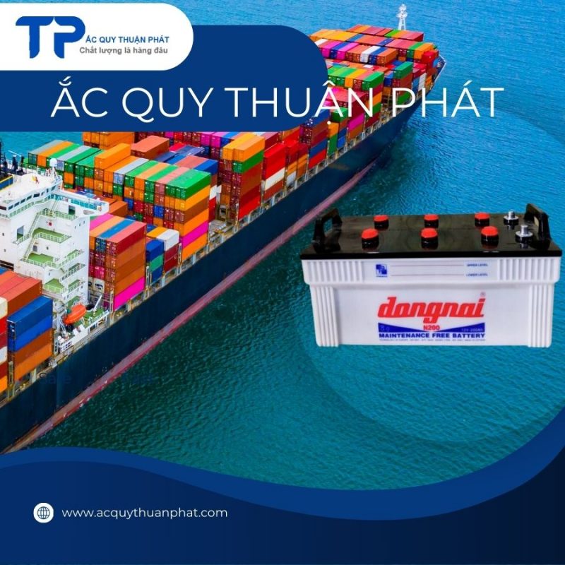 Ắc quy Đồng nai N200 chuyên dùng cho tàu thuyền