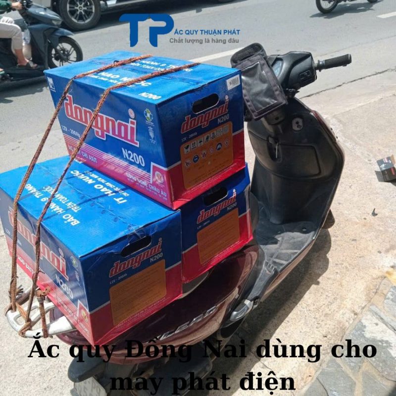 Ắc quy Đồng Nai N200 dùng cho máy phát điện