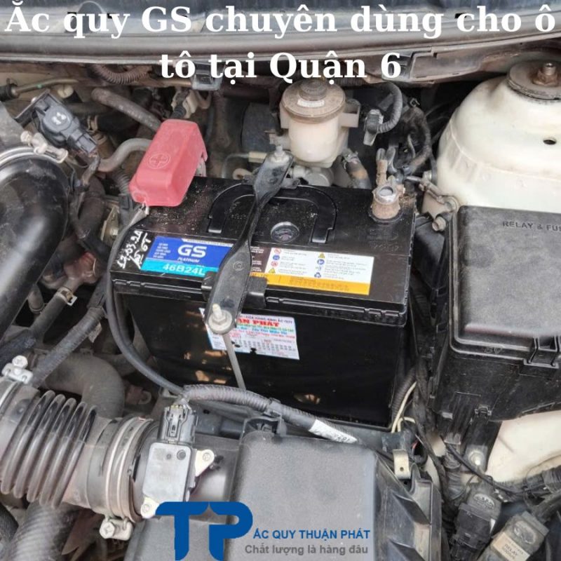 Ắc quy GS chuyên dùng cho ô tô tại Quận 6