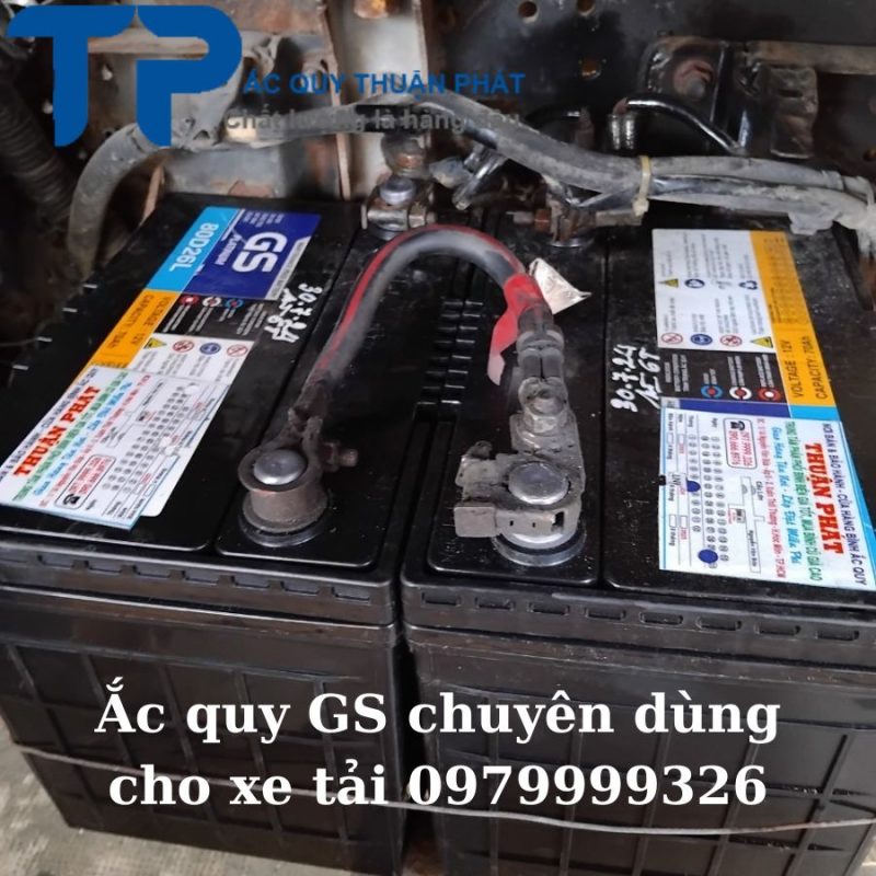 Ắc quy GS chuyên dùng cho xe tải