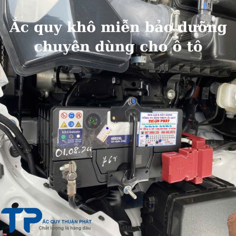 Ắc quy khô miễn bảo dưỡng chuyên dùng cho ô tô