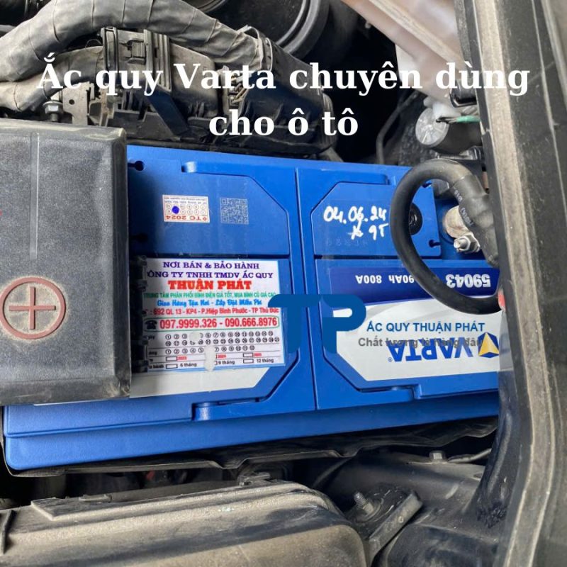 Ắc quy Varta chuyên dùng cho ô tô