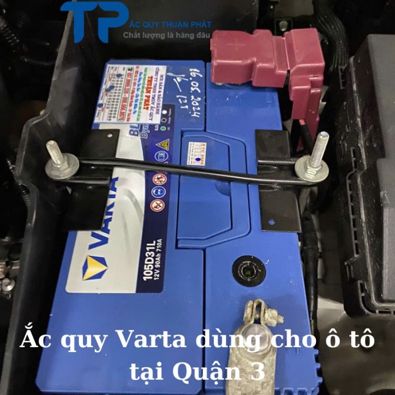 Ắc quy Varta dùng cho ô tô tại Quận 3