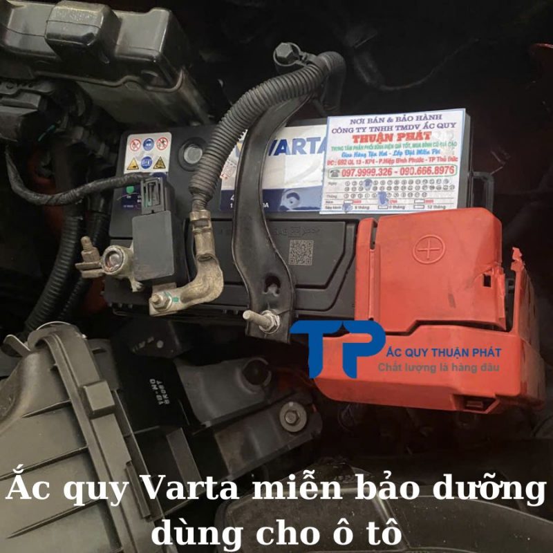 Ắc quy Varta miễn bảo dưỡng dùng cho ô tô